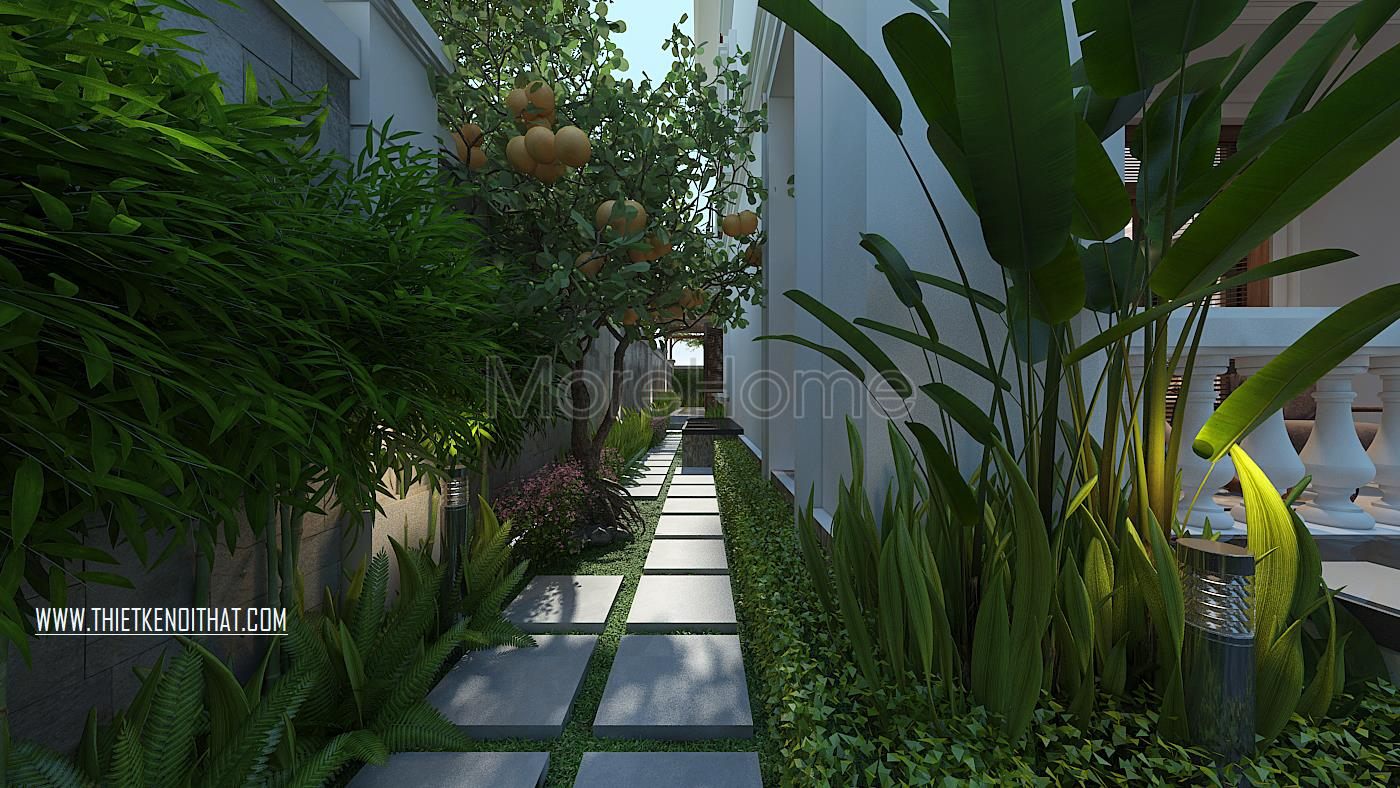 Thiết kế nội thất biệt thự Vinhomes GreenBay HL30 